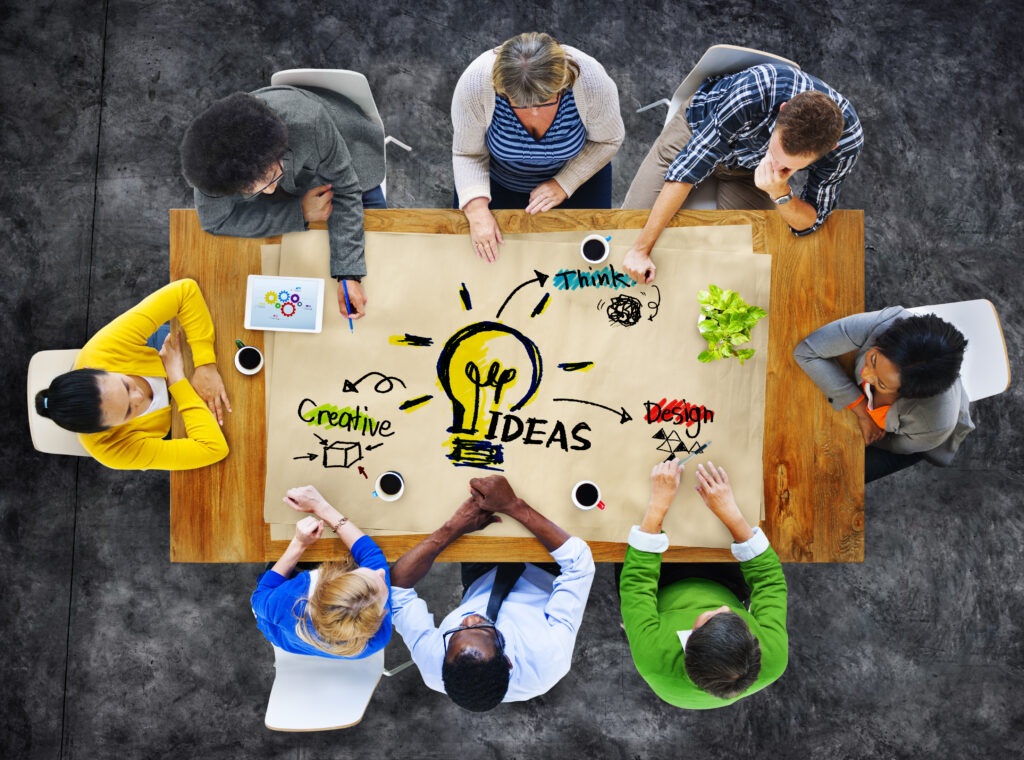 multi ethnic,group,of,people,planning,ideas